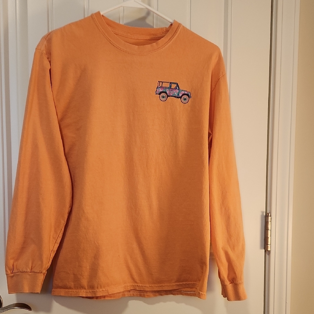 Orange Long Sleeve M JeepT-shirt